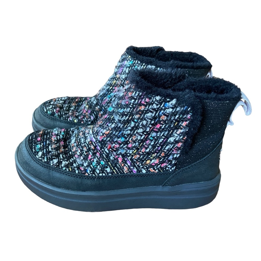 Hey Dude Girls Ankle Boots Black Rainbow 4.5 - Picture 3 of 9